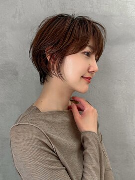 ロンドエニカ 大宮(Lond enika) ショート/ハイライトカラー/白髪/白髪ぼかし/くびれヘア/大宮