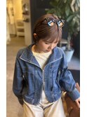 ラベンダーカラーは色落ちかわいいですよ(^^)