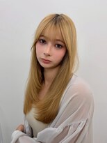 ヒュー 広島(HEW)&nbsp;20代30代大人かわいいレイヤーカットグレージュヘア