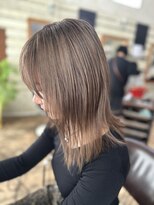 ラウラアンドロー(LAURA&RO)&nbsp;ミルクティーベージュダブルカラーインナーカラーケアブリーチ