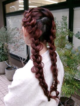 ツインアレンジ/ロングアレンジ/ヘアセット難波