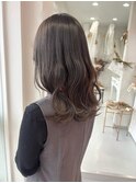 グレージュハイライト