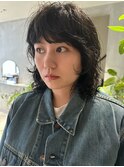 冬カラー大人ウルフボブパーマ◎小顔ニュアンスパーマ20代30代