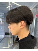 地毛風縮毛矯正/刈り上げセンターパート/藤沢美容院