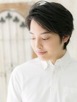 モッズヘアメン 札幌月寒店(mod's hair men)&nbsp;かき上げ斜めバング社会人ビジネス就活メンズカットq札幌月寒