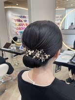 アーチバイケンジ(arch by kenje)&nbsp;ヘアセット♪タイトシニヨン