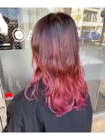 ヘアーデザイン アズール(Hair Design Azur) 【Azur】ピンクバイオレット