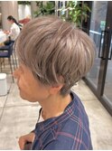 白髪ぼかしカラーハイライト