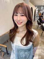 ネアン バイ エーケー 北花田(nean by AK)&nbsp;デザインカラー×レイヤーロングスタイル
