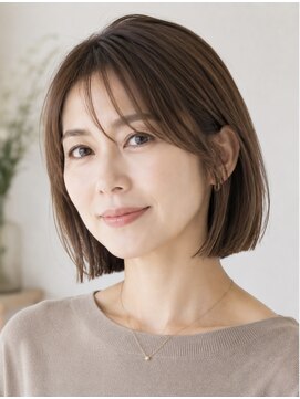 タヤ 府中店(TAYA) 大人可愛い切りっぱなしボブ