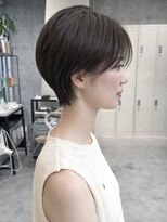 ミィ 浦和(mee)&nbsp;透明感カラー ボブ 前髪 ショート カラー ブリーチ&ダブルカラー