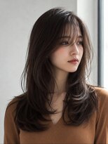 ダル 渋谷/表参道(DAL.)&nbsp;レイヤーカット髪質改善カラー透明感カラー顔まわりカット