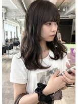 エニイ(ANY)&nbsp;【sayu】オリーブベージュ　千葉美容室　千葉カット