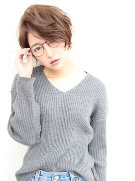 レウナ 外苑前(Reuna) 毛先のニュアンスが可愛いカジュアルショート