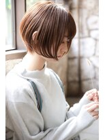 カライングドゥ(ing deux)&nbsp;【+～ing deux】大人可愛い3Dカラー丸みショート【辻口 俊】