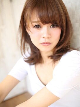 アグ ヘアー ホーリー 新発田店(Agu hair holy) 《上品》毛先ワンカールミディ