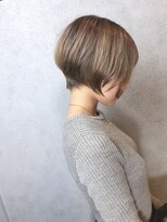 ヘアサロンエム 渋谷店(HAIR SALON M)&nbsp;外ハネボブ/アッシユブラウン/ネオウルフ/デザインカラー