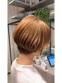 crenierで作る丸みしっかりショート☆