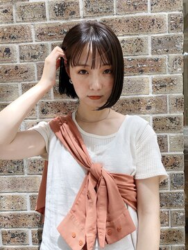 キアラ(Kchiara) 前下がりミディアムボブkchiara天神川野直人