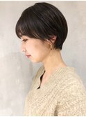 タイトショート_ハイライトカラーセミウェットウェーブ_ba278902