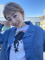 レオニード 表参道(LEONID)&nbsp;ハイトーン　ショートパーマ　　最上