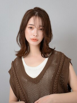 ルーチェ 綱島(Luce) チェリーブラウン/ミニウルフ/デジタルパーマ[綱島］