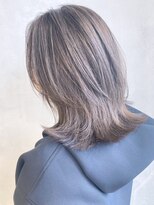 アイティー バイ アルバム 浦和店(IT by ALBUM)&nbsp;グレージュレイヤー_マロンベージュAラインボブ_ba317072