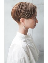 カライング(ing)&nbsp;大人可愛い20代30代40代黒髪前下がりショートボブ丸みショート◎