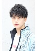 ツーブロックスパイラルマッシュ