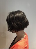 ナチュラルショートボブ
