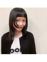 ファヴォリ(favori)&nbsp;【favori 自由が丘】ウルフ風レイヤースタイル