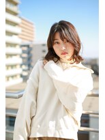 ヴィスコ(visco)&nbsp;ゆるふわパーマ/小顔/外ハネ/エアリーミディ/ナチュラル