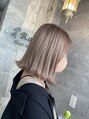 ヘアサロンラルガ 下曽根店(Hair salon Raruga)&nbsp;柔らかいミルクティーカラー