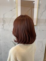 ジーナ セントラル銀座(Zina)&nbsp;タンバルモリ＊韓国ヘア＊オレンジベージュ【ZinaCENTRAL】