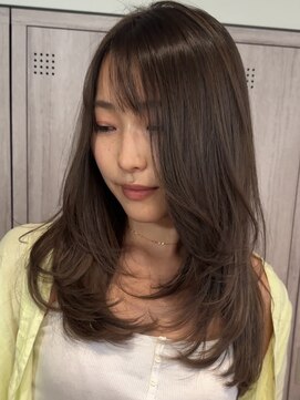 ヨロ 小岩(YOLO) ハイライトカラーミルクティーベージュケアブリーチダブルカラー