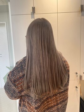 ガリカ シーム(Gallica/SEAM) 【川辺晴加】アッシュベージュ/透明感カラー/ブリーチカラー