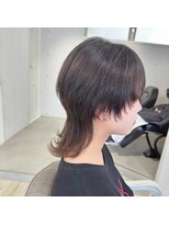 シーン(seen)&nbsp;中性ウルフカット　ボブウルフヘア　ロングウルフ　クラゲウルフ