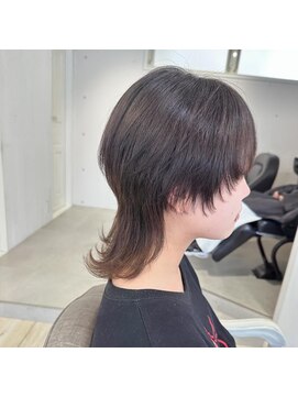 シーン(seen) 中性ウルフカット ボブウルフヘア ロングウルフ クラゲウルフ