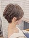 ニューモヘアー 立川(Pneumo hair)の写真/◆360°どの角度から見てもキレイなスタイル◆ショートヘアもPneumoでキマる★