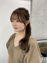 エンディアリング 東銀座(Endearing)&nbsp;銀座/東銀座/切りっぱなしボブ/エアリーロング/ブラウン