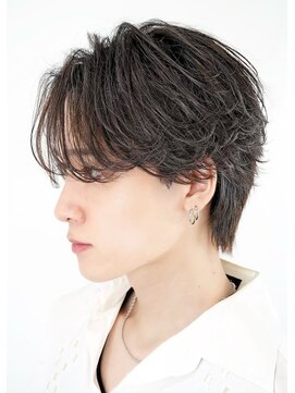 オーシャントーキョー 心斎橋(OCEAN TOKYO WEST) 韓国ヘアニュアンスセンターパートウルフツーブロック