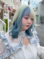 シーン(seen)&nbsp;★レイヤーカット姫カットインナーカラーデザインカラー★