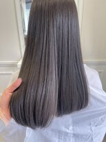 ヘアーアイスカルテット(HAIR ICI QUARTET) 透明感ブリーチなしアッシュカラー韓国風艶感グレージュ