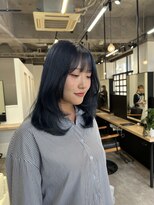 ジーニー 横浜(giinii)&nbsp;レイヤー_ディープブルー_ダブルカラー