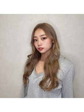 メアリーハリス(Mary Harris) 【Mary Harris】ミルクティーベージュ×ゆるふわレイヤー