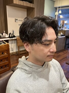 どれっしんぐ 五反野店 かき上げ波巻きパーマ