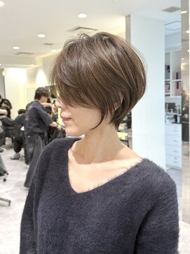 バンプ ギンザ(BUMP GINZA) 30代/40代/50代◎絶壁解消/白髪ぼかし/大人小顔ショート【湯本】