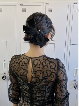 クリアーオブヘアー 池下店(clear OF HAIR) 結婚式お呼ばれセット / ボブ アップアレンジ