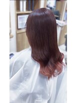トゥエンティ(twenty) 裾colorピンク