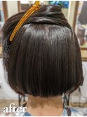 【ダメージレス縮毛矯正】 ［髪質整形］美髪ストレート